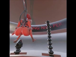 D Anal bondage machine